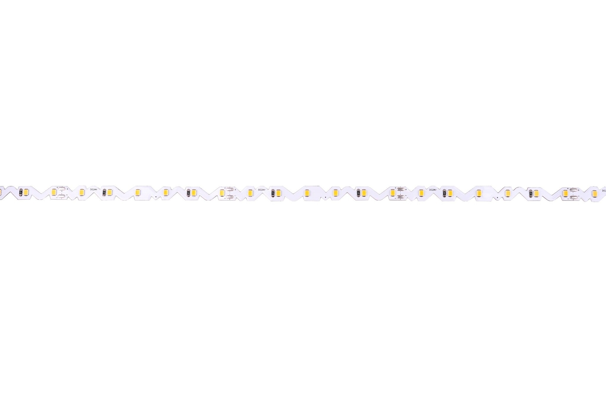 Buigbare LED strip natuurlijk wit 4000K IP20 24V 10W 72 LEDs p/m