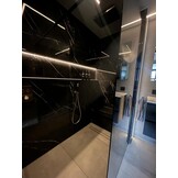 LED tegel en stuc profiel inclusief cover 40mm x 10,8mm - SLIMSTUC300