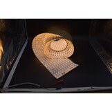 Flexibel LED sheet - 506 LED - 4300 LM -  Extra warm wit - 2700 kelvin - Dimbaar - 24 volt IP20 - 25 x 100cm - Koppelbaar