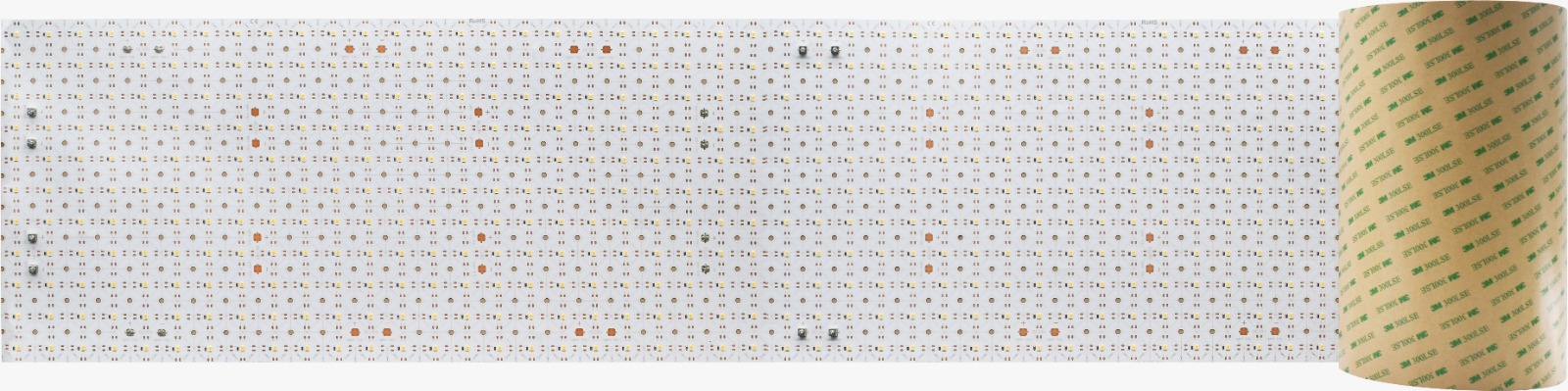 Flexibel LED vel - 506 LED - 4300 LM - Warm wit - 3000 kelvin - Dimbaar - 24 volt IP20 - 25 x 100cm - Koppelbaar