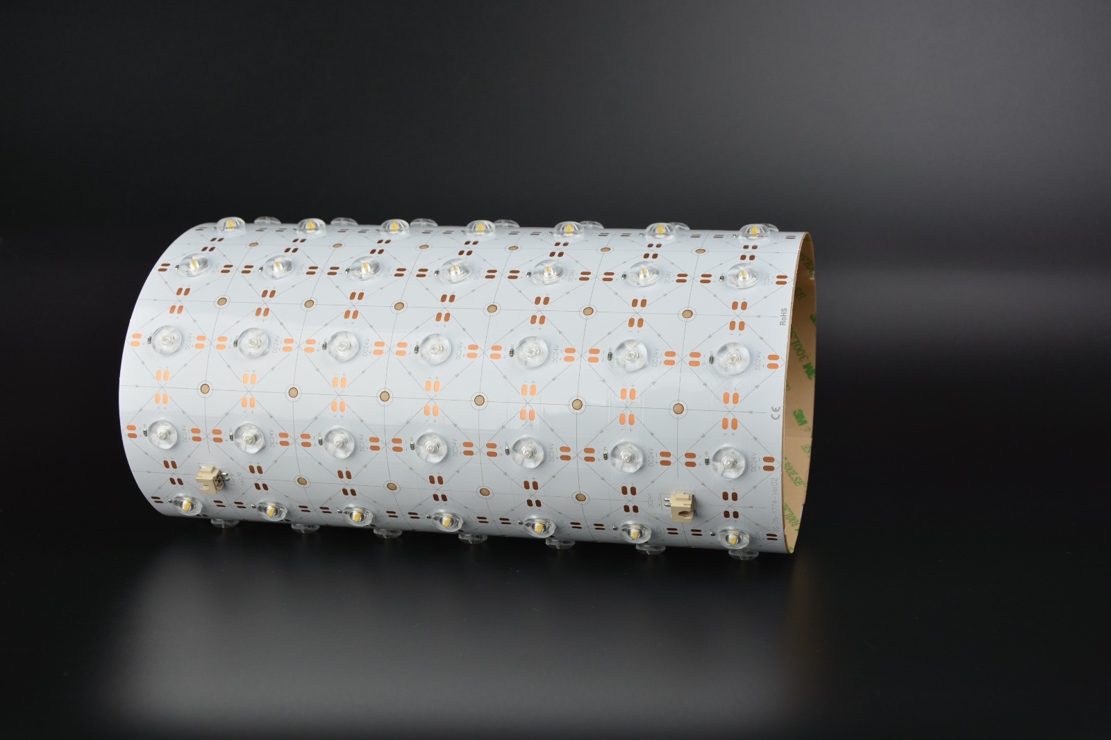 Flexibel LED sheet - 640 LED - 5500 LM - RGBCCT - Dimbaar - 24 volt IP20 - 24,5 x 49cm - Koppelbaar