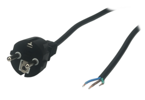 LED driver stroomkabel – 1,5 meter - Geaard