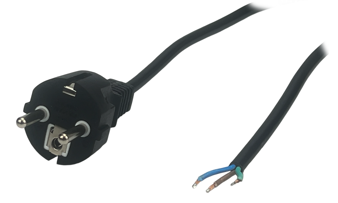 LED driver stroomkabel – 1,5 meter - Geaard