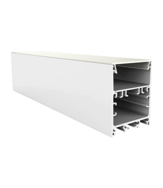 Oversized LED strip profielen Wit - Extra groot 