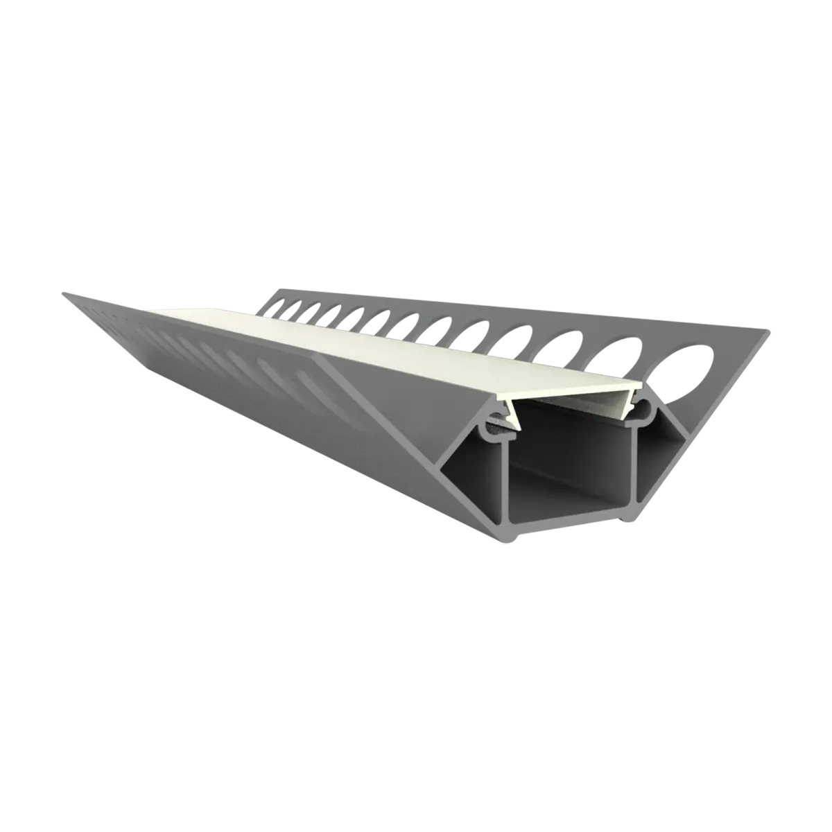 LED inbouw binnenhoek profiel 61,69 mm x 30,91 mm C323BINNENHOEK