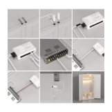 Magnetische kast sensor LED controller - SMC002 WIT