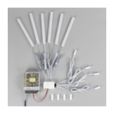 Losse 10 x 30mm magnetische kast - plank - plaat sensor LED - SMC002-Sensor WIT