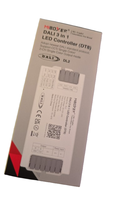 DALI LED controller  3 in 1 LED strip controller - Miboxer DALI 3- in 1 DT8 DL2