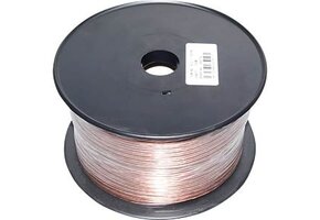 Luidsprekerkabel CCA-geleider, 2x 0,75mm²