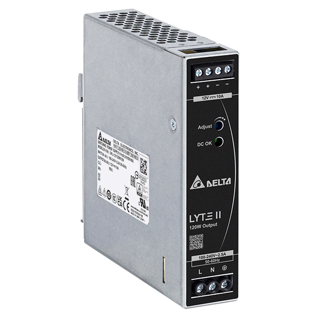 DIN Rail LED voeding -120 watt-12 volt- 10 Ampère - IP20 -DRL-12V120W1EN
