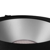 Refl downl mat-Ø145 mm-zwart-3-CCT-260 mA-zonder driver