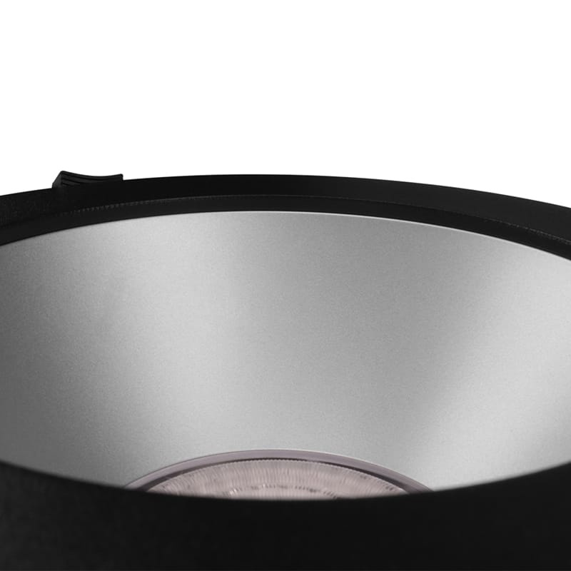 Refl downl mat-Ø145 mm-zwart-3-CCT-260 mA-zonder driver