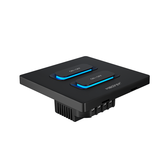 Zwart Wand Paneel 2-voudige slimme schakelaar (Zigbee 3.0 + 2.4G)