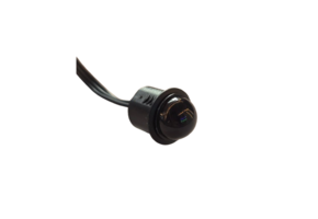Mini LED PIR bewegingssensor - zwart - 14mm - 12V 48W / 24V 96W SPIR006A