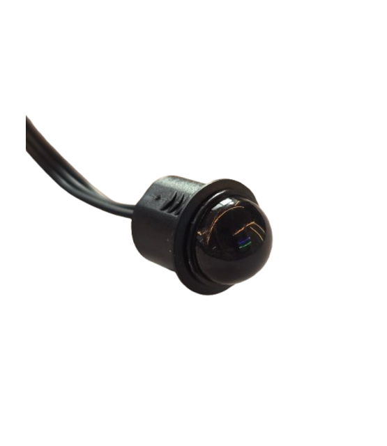 Mini LED PIR bewegingssensor - zwart - 14mm - SPIR006A