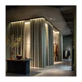 Gordijnrail LED strip profiel 200 cm  GR1 - Zwart