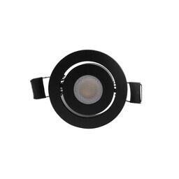 Mini LED spot - kantelbaar - ZWART - IP44 - 700mA - 2,5 watt
