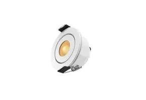 Mini LED spot - kantelbaar - Wit - IP44 - 700mA - 2,5 watt