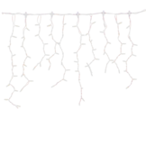 LED ijspegelverlichting 2x0,8m – Warm wit 3000K – Wit snoer – 230V IP65