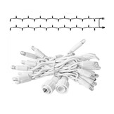 LED eindstuk verlichting 2x1,5m – Warm wit 2400K+ – Wit snoer – 230V IP65