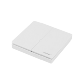 PUSH draadloos  LED Wanddimmer - 2 voudig - WIT PUSH3-2