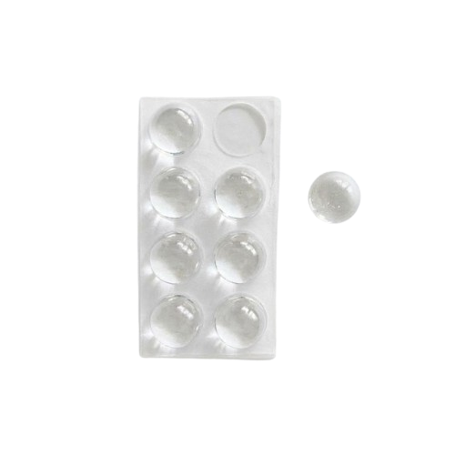 LED Sheet 3000K -aansluit kabel- rubbere montage pads - Schroefjes & ringen