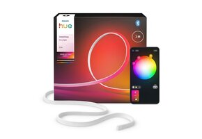 Philips Hue OmniGlow RGBW LED strip 40W 2700LM 230v IP20 - 3 meter
