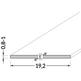 GROOVE14 EE7F/TY LED inbouwprofiel - Zwart - afdekking naar keuze