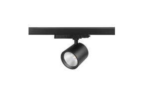 3-fase rail spot - ZWART - instelbaar - 10W/20W/30W 38° - JASMIN - 2700/3000/4000K