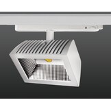3-fase rail wallwasher spot - WIT - 32W 70° - OLLIE WALLWASHER