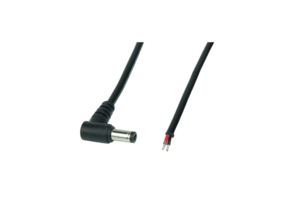 Male DC verlengkabel 100cm - SPOSDC-Y-P21S-1.0