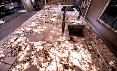 LED sheet demokeuken voor zakelijke klant