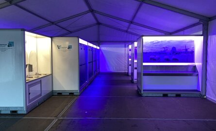 Vaneman Verhuur toiletwagen verlichting