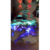 Flexibel LED sheet - 288 LED - RGBWW - Dimbaar - 24 volt IP20 - 49cm x 24,5 cm- Koppelbaar LED Sheet