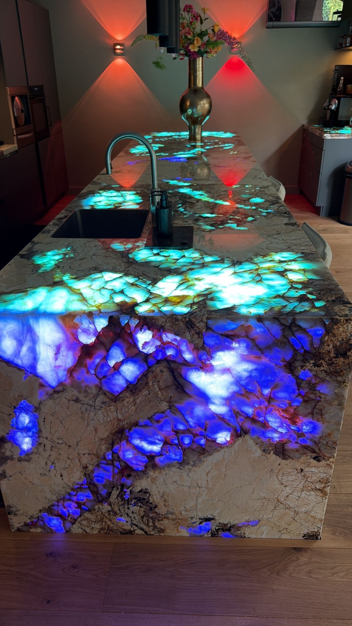 Flexibel LED sheet - 288 LED - RGBWW - Dimbaar - 24 volt IP20 - 49cm x 24,5 cm- Koppelbaar LED Sheet