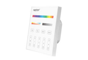 LED 4 zone wanddimmer (RGB+CCT) T4