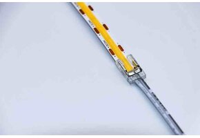COB LED strip connector 1 zijdig - soldeervrij - klik connector - 10mm COB - ip20