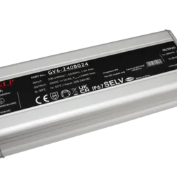 LED voeding 240 watt 24 volt 10 Ampère – IP67 waterdicht – GLP GV6-240B024