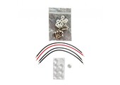 LED Sheet 3000K -aansluit kabel- rubbere montage pads - Schroefjes & ringen
