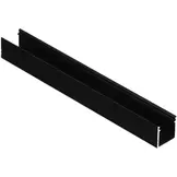 3 meter SMART10 AC2/Z LED profiel - Zwart - afdekking naar keuze