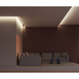 GLOW12 DOWN A1C - Plafond profiel downlight - Alu
