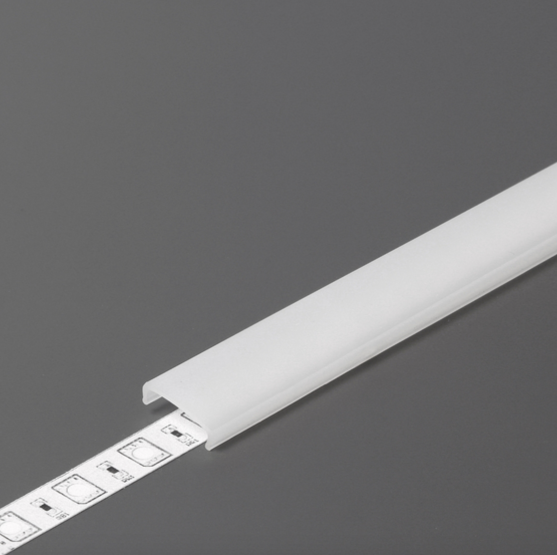 20 meter opaal klikafdekking - type C 20m rol opaal