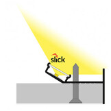 GLOW12 UP A1C - Plafond profiel uplight - afdekking naar keuze