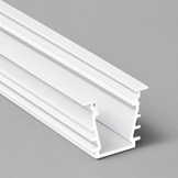 Wit LED plafond profiel inclusief opaal cover 23.4 mm x 19 mm - GYPROC10WIT