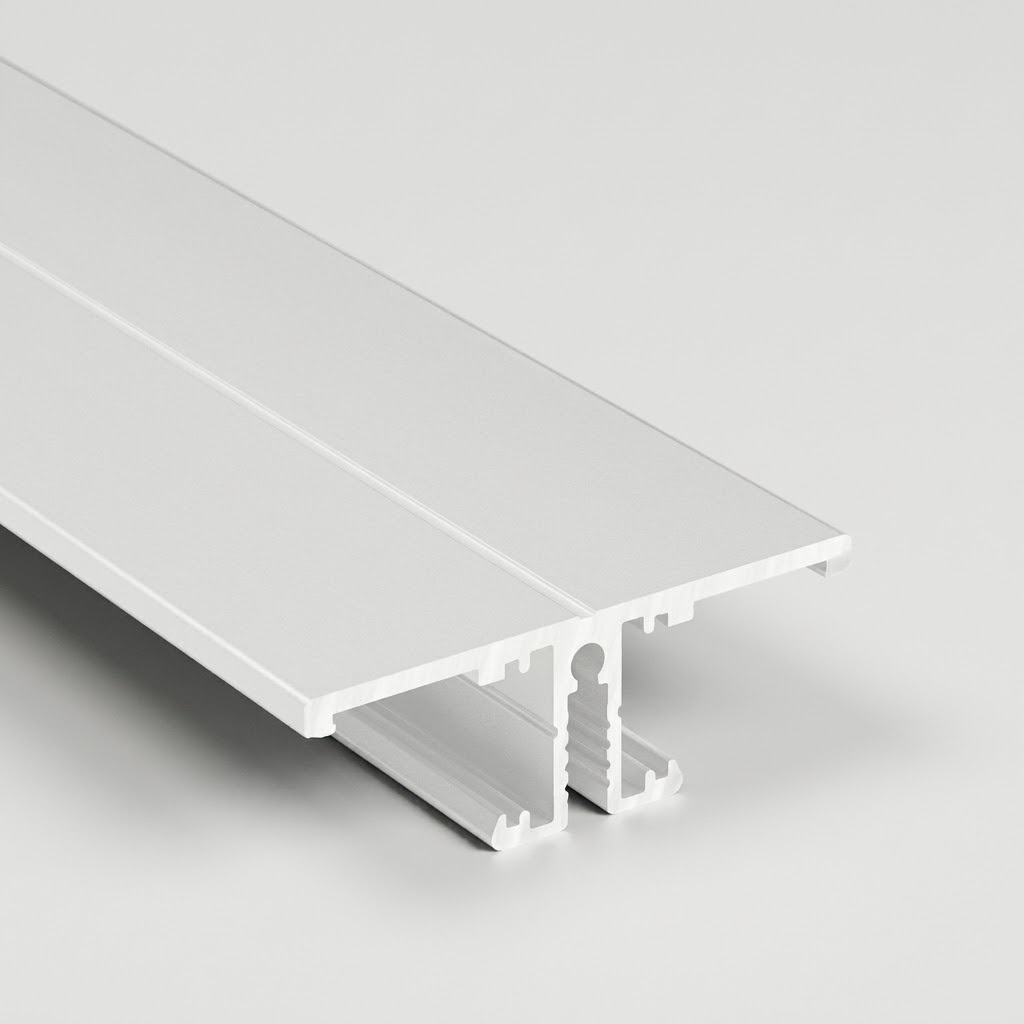 LED strip profiel Up Down - met cover 13,5 mm x 40 mm - UpDown02WIT