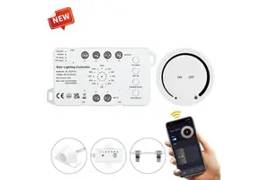 Professionele TUYA LED strips traptrede aansturing met afstandsbediening - tot 16 treden - complete controller kit