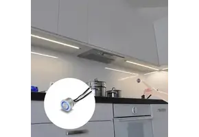 Inbouw LED touch dimmer voor enkel kleurige LED strips - STD008