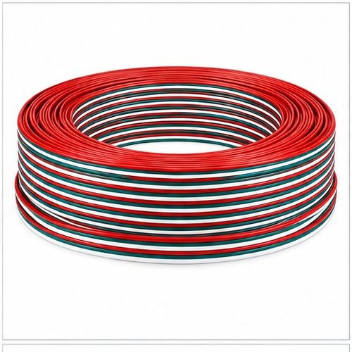 3 aderige LED aansluitkabel 3-polig - 0,5 mm2 1 meter - voor dual white LED strips