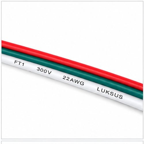 3 aderige LED aansluitkabel 3-polig - 0,5 mm2 1 meter - voor dual white LED strips