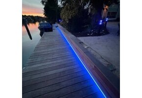 Waterdichte LED Strip 48 Volt RGBWW 19W 96 Led/m 1020 Lumen IP68 20 meter rol